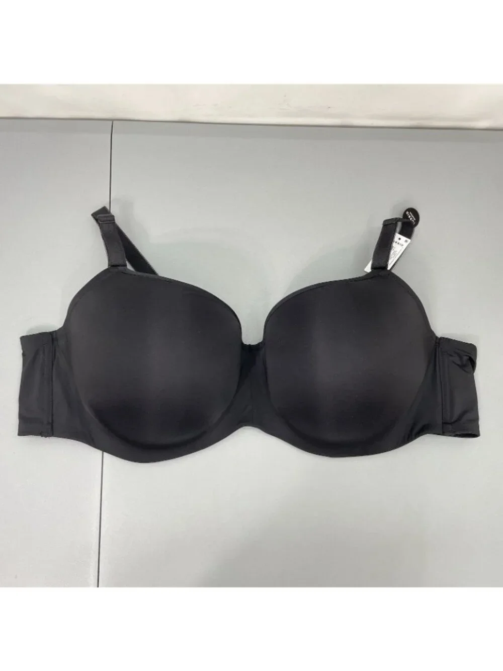 Torrid Balconette Bra 54C Lightly Lined Full Coverage Smooth 360 Underwire Black